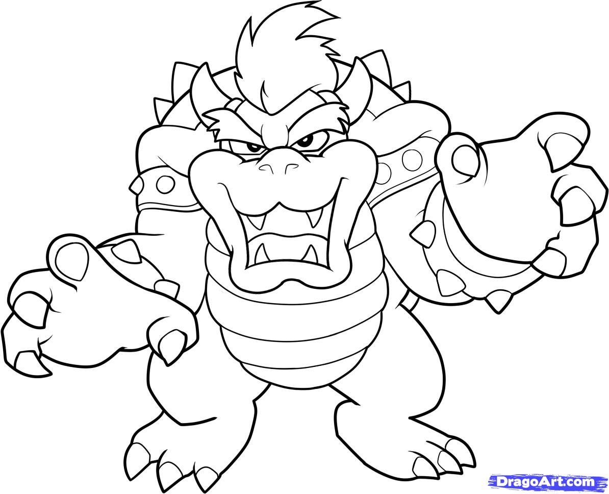 Mario coloring pages | color printing | coloring pages printable | coloring book pages | #30