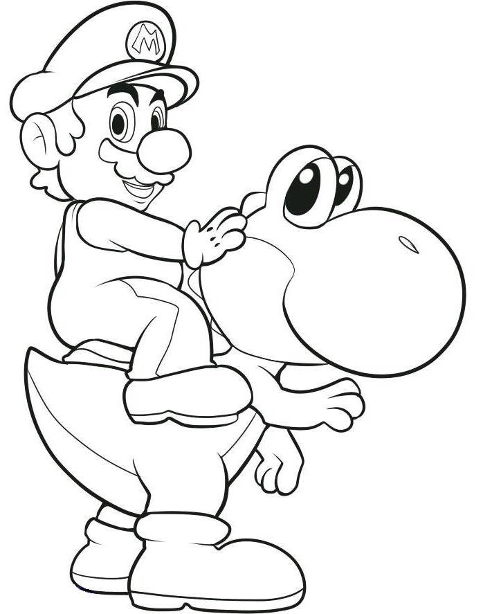  Mario coloring pages | color printing | coloring pages printable | coloring book pages | #35