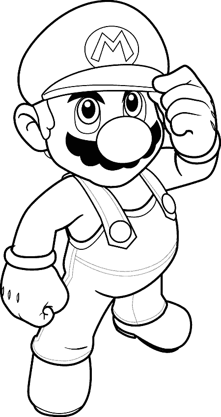  Mario coloring pages | color printing | coloring pages printable | coloring book pages | #4