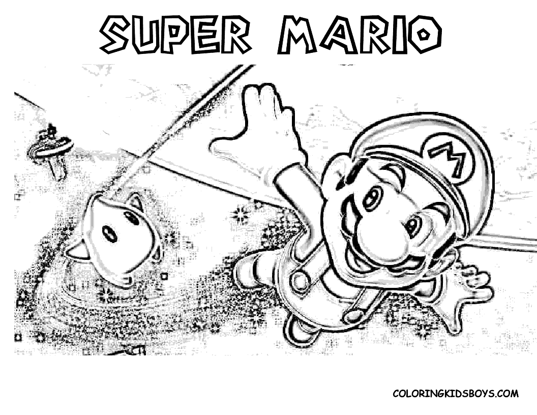 Mario coloring pages | color printing | coloring pages printable | coloring book pages | #45