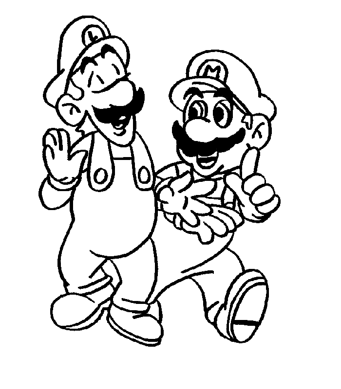 Mario coloring pages | color printing | coloring pages printable | coloring book pages | #8
