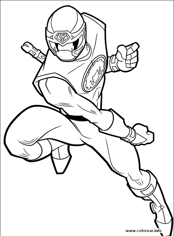Power rangers coloring pages | printable coloring pages for kids | #19