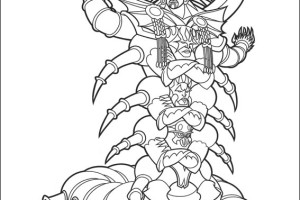 Power rangers coloring pages | printable coloring pages for kids | #29