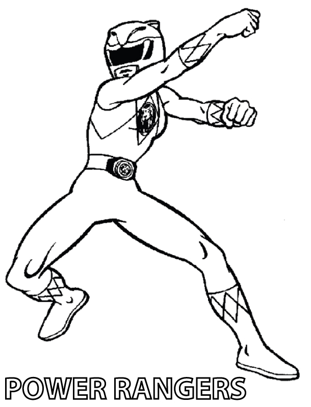 Power rangers coloring pages | printable coloring pages for kids | #33