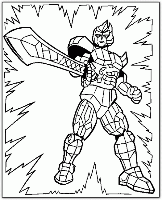 Power rangers coloring pages | printable coloring pages for kids | #35