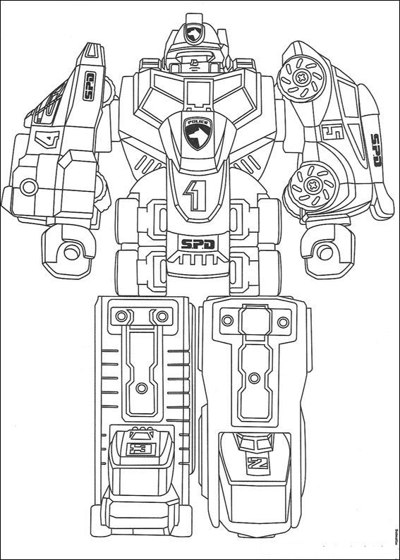  Power rangers coloring pages | printable coloring pages for kids | #37