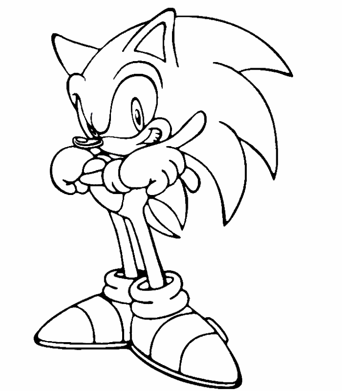 Sonic coloring pages | disney coloring pages for kids | color pages | coloring pages to print | kids coloring pages | #1