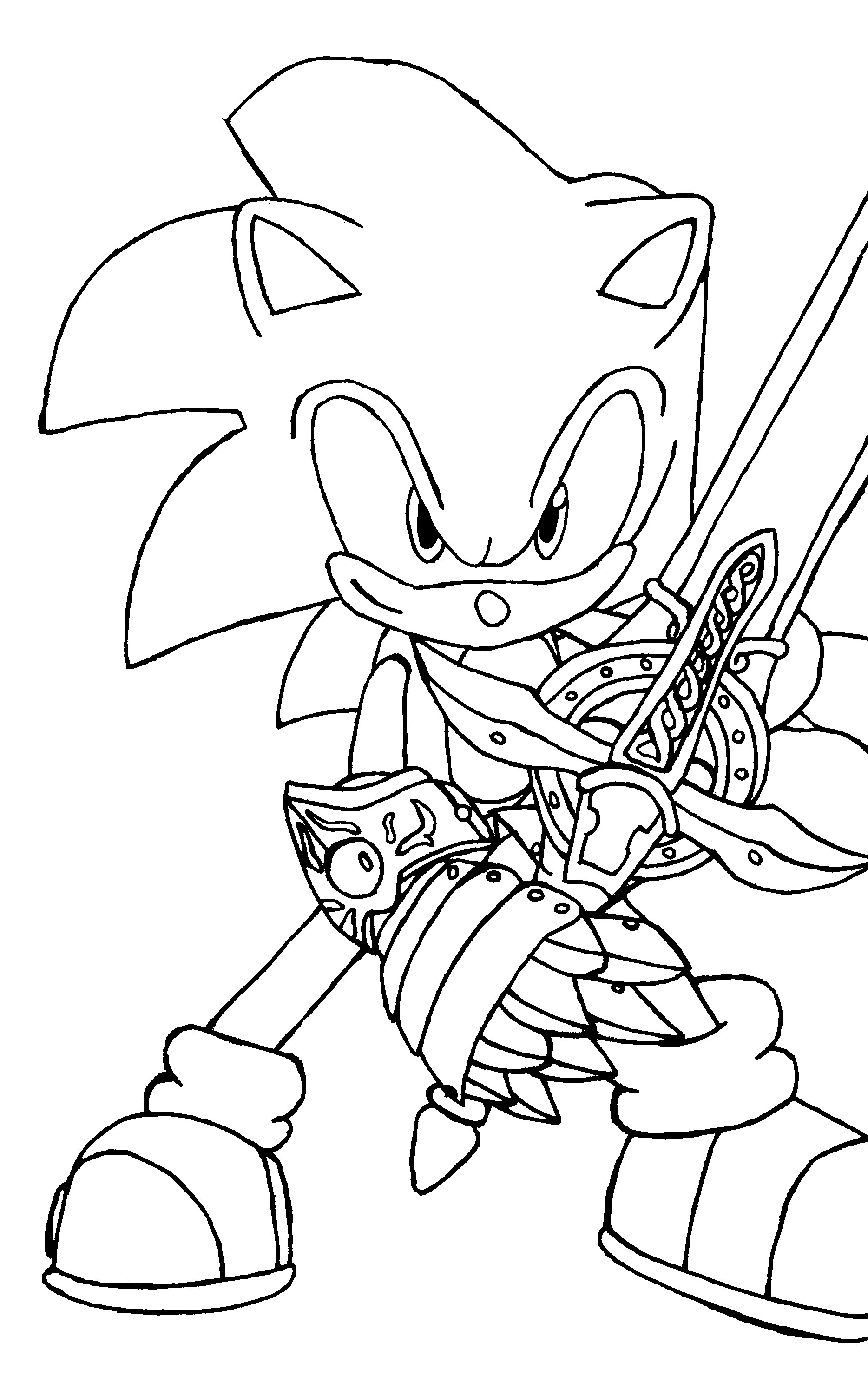  Sonic coloring pages | disney coloring pages for kids | color pages | coloring pages to print | kids coloring pages | #10