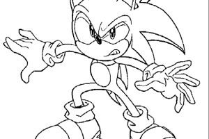 Sonic coloring pages | disney coloring pages for kids | color pages | coloring pages to print | kids coloring pages | #114