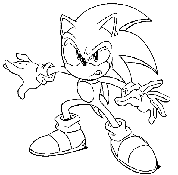  Sonic coloring pages | disney coloring pages for kids | color pages | coloring pages to print | kids coloring pages | #114