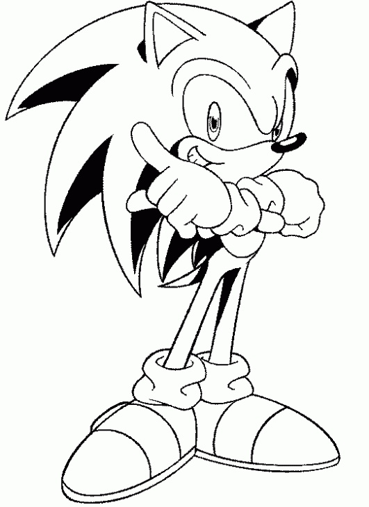  Sonic coloring pages | disney coloring pages for kids | color pages | coloring pages to print | kids coloring pages | #117