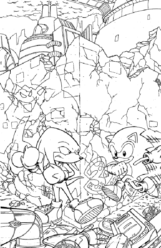 Sonic coloring pages | disney coloring pages for kids | color pages | coloring pages to print | kids coloring pages | #118