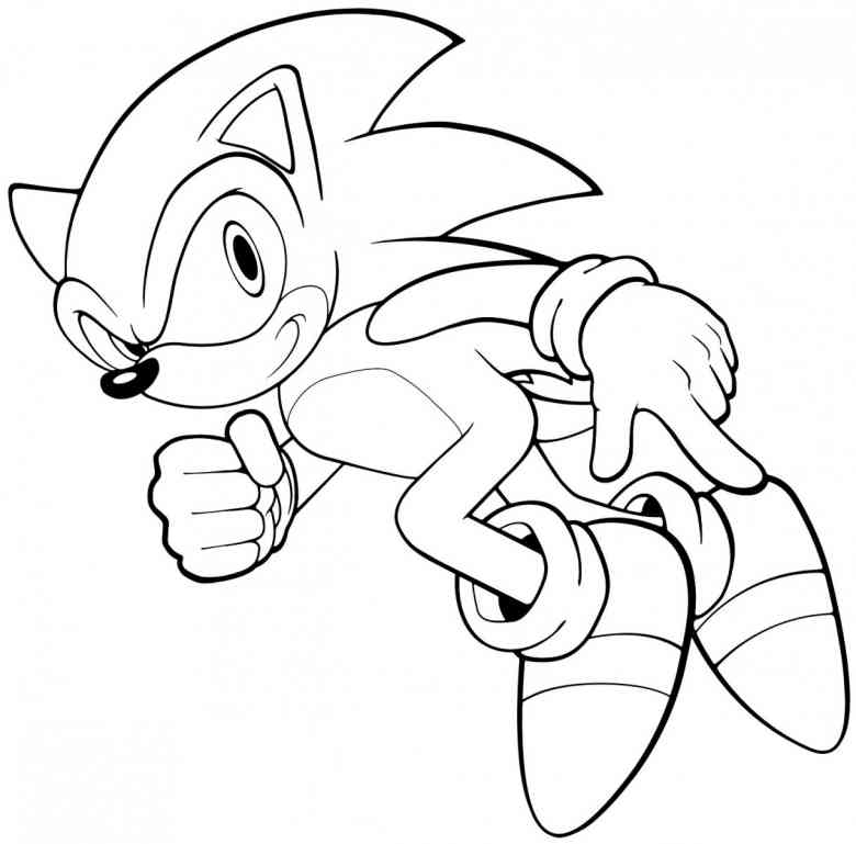  Sonic coloring pages | disney coloring pages for kids | color pages | coloring pages to print | kids coloring pages | #119