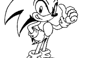Sonic coloring pages | disney coloring pages for kids | color pages | coloring pages to print | kids coloring pages | #13