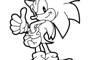 Sonic coloring pages | disney coloring pages for kids | color pages | coloring pages to print | kids coloring pages | #14