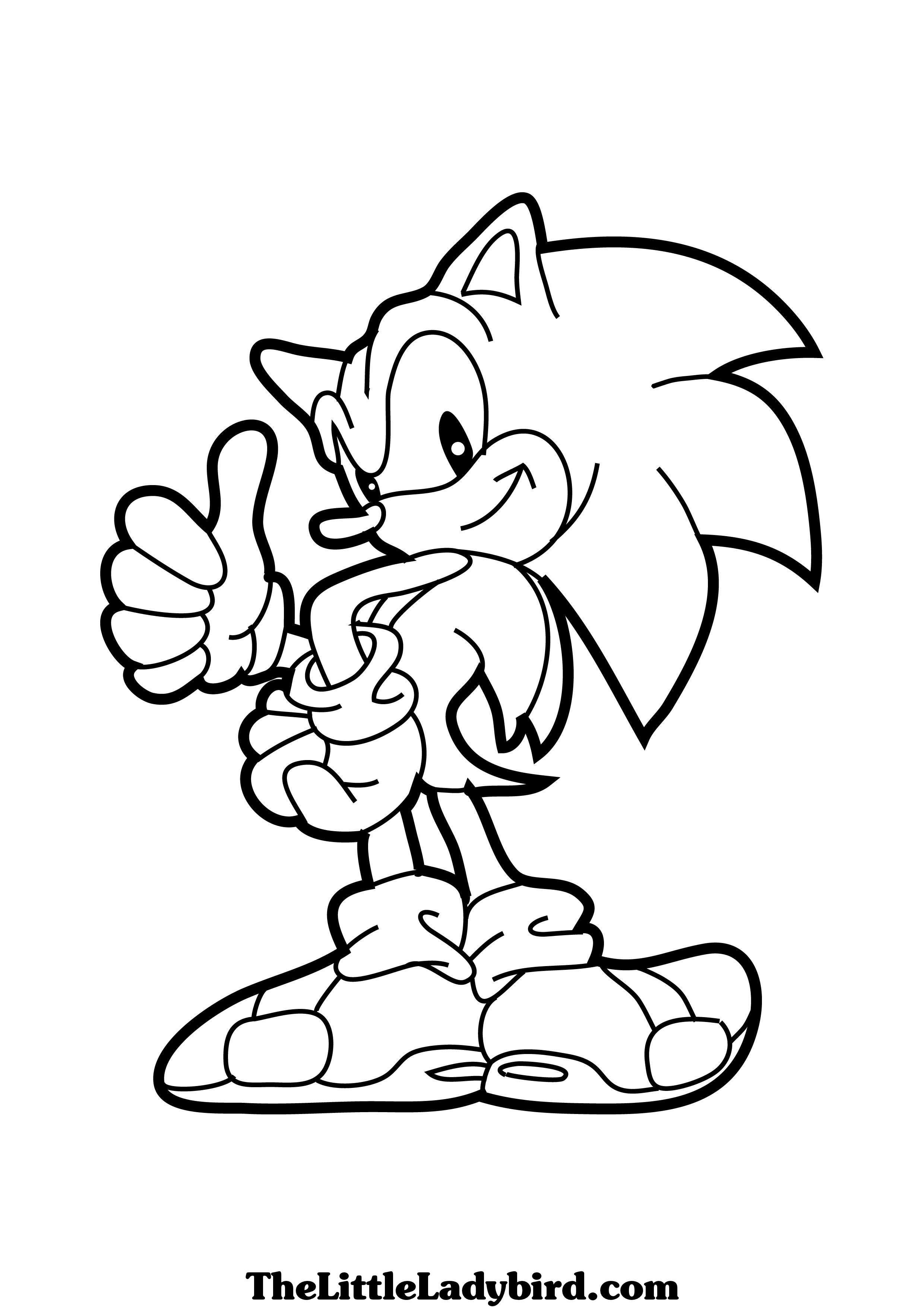 Sonic coloring pages | disney coloring pages for kids | color pages | coloring pages to print | kids coloring pages | #14