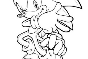 Sonic coloring pages | disney coloring pages for kids | color pages | coloring pages to print | kids coloring pages | #15