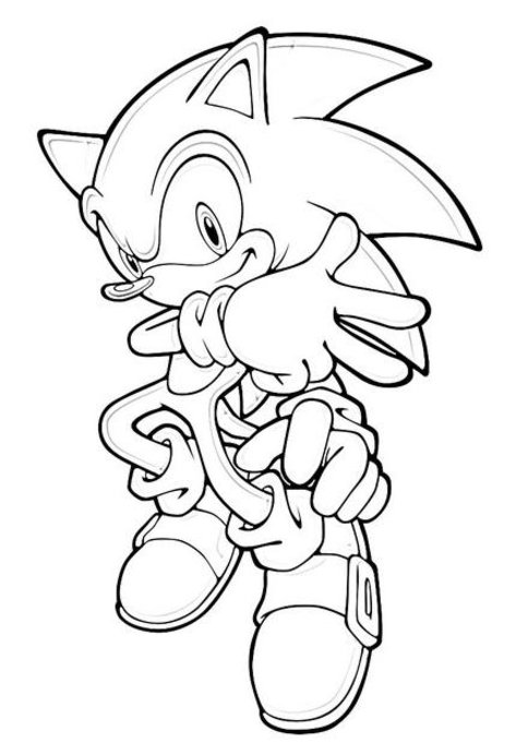  Sonic coloring pages | disney coloring pages for kids | color pages | coloring pages to print | kids coloring pages | #15