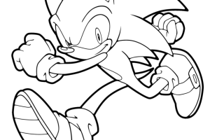 Sonic coloring pages | disney coloring pages for kids | color pages | coloring pages to print | kids coloring pages | #17