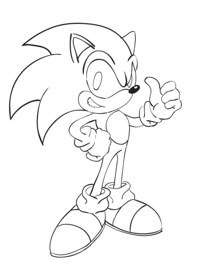 Sonic coloring pages | disney coloring pages for kids | color pages | coloring pages to print | kids coloring pages | #18
