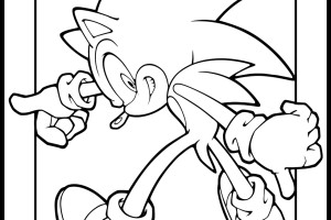 Sonic coloring pages | disney coloring pages for kids | color pages | coloring pages to print | kids coloring pages | #22