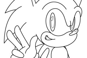 Sonic coloring pages | disney coloring pages for kids | color pages | coloring pages to print | kids coloring pages | #4