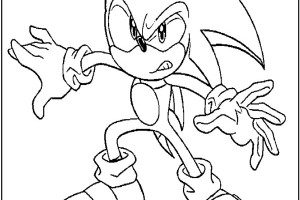 Sonic coloring pages | disney coloring pages for kids | color pages | coloring pages to print | kids coloring pages | #44