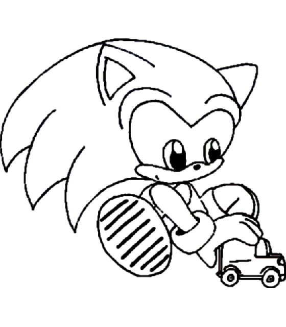 Sonic coloring pages | disney coloring pages for kids | color pages | coloring pages to print | kids coloring pages | #5