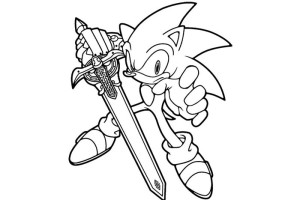 Sonic coloring pages | disney coloring pages for kids | color pages | coloring pages to print | kids coloring pages | #59