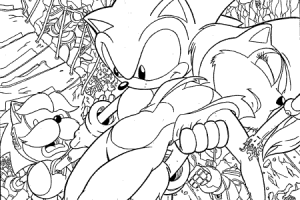 Sonic coloring pages | disney coloring pages for kids | color pages | coloring pages to print | kids coloring pages | #62