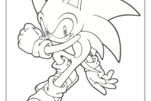 Sonic coloring pages | disney coloring pages for kids | color pages | coloring pages to print | kids coloring pages | #68