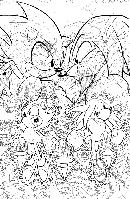 Sonic coloring pages | disney coloring pages for kids | color pages | coloring pages to print | kids coloring pages | #73