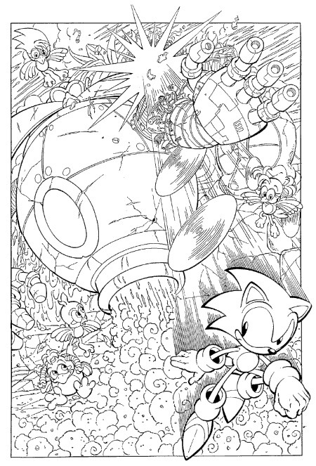  Sonic coloring pages | disney coloring pages for kids | color pages | coloring pages to print | kids coloring pages | #76