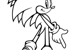 Sonic coloring pages | disney coloring pages for kids | color pages | coloring pages to print | kids coloring pages | #92