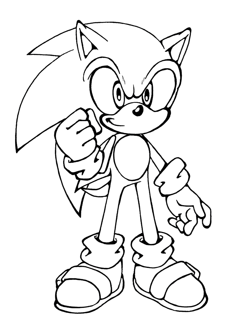  Sonic coloring pages | disney coloring pages for kids | color pages | coloring pages to print | kids coloring pages | #98