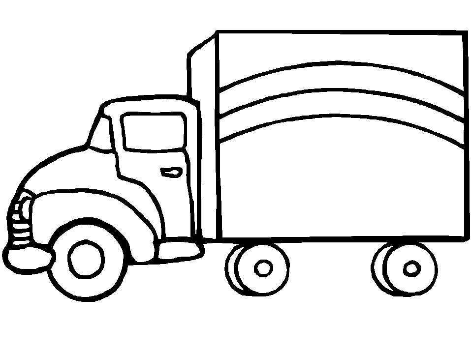 Truck coloring pages | color printing | coloring sheets | #20
