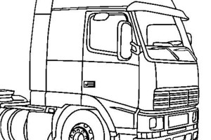 Truck coloring pages | color printing | coloring sheets | #26