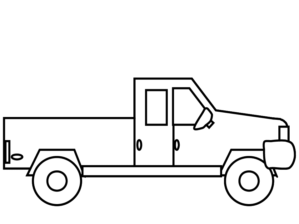 Truck coloring pages | color printing | coloring sheets | #35