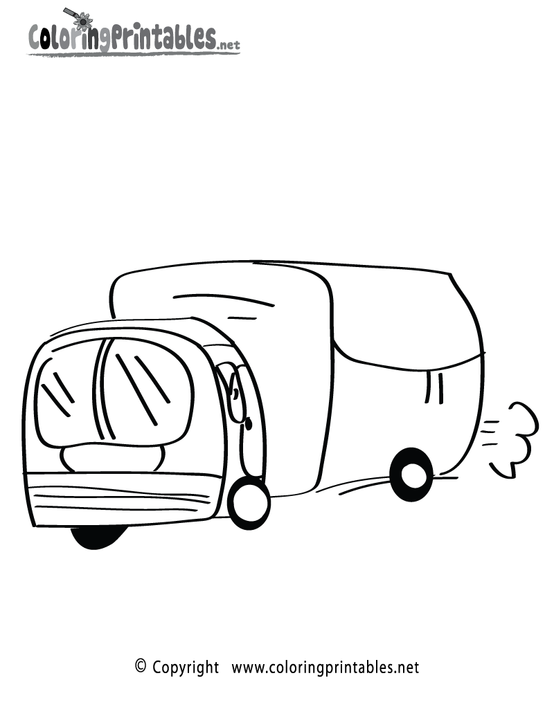 Truck coloring pages | color printing | coloring sheets | #36