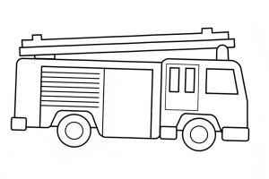Truck coloring pages | color printing | coloring sheets | #44