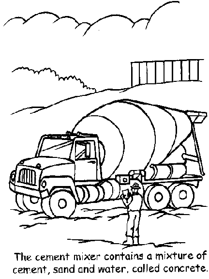 Truck coloring pages | color printing | coloring sheets | #57
