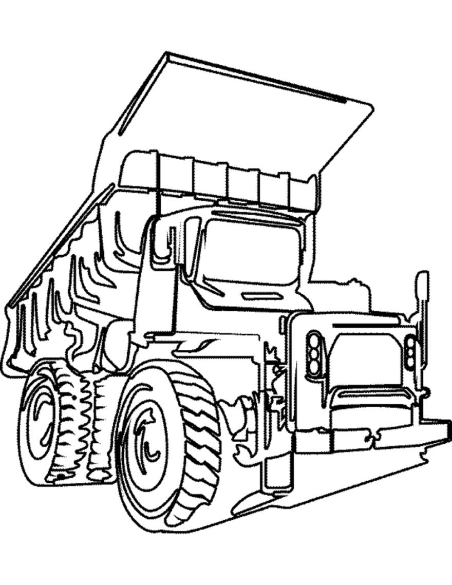  Truck coloring pages | color printing | coloring sheets | #62