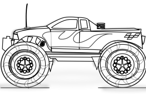 Truck coloring pages | color printing | coloring sheets | #65