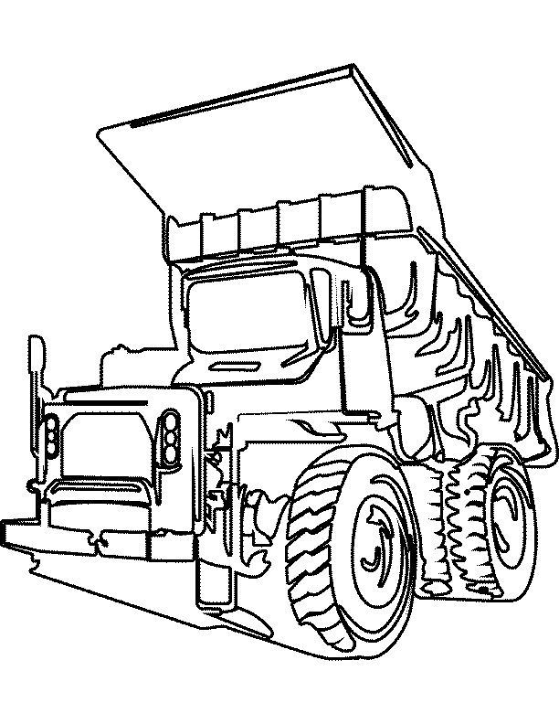  Truck coloring pages | color printing | coloring sheets | #7