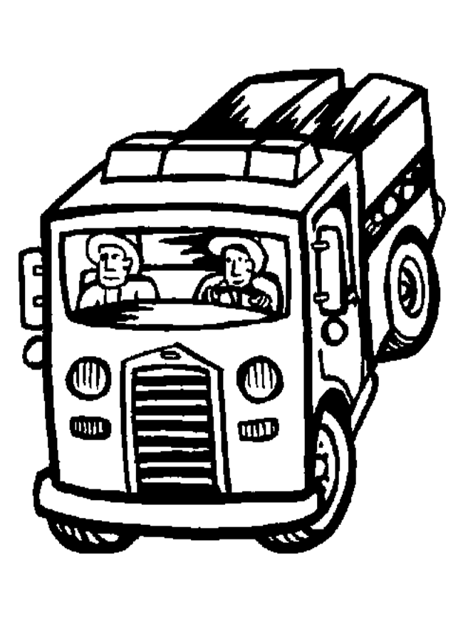 Truck coloring pages | color printing | coloring sheets | #77