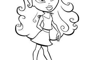 Bratz Hair coloring pages | Hairstyles | Haircuts