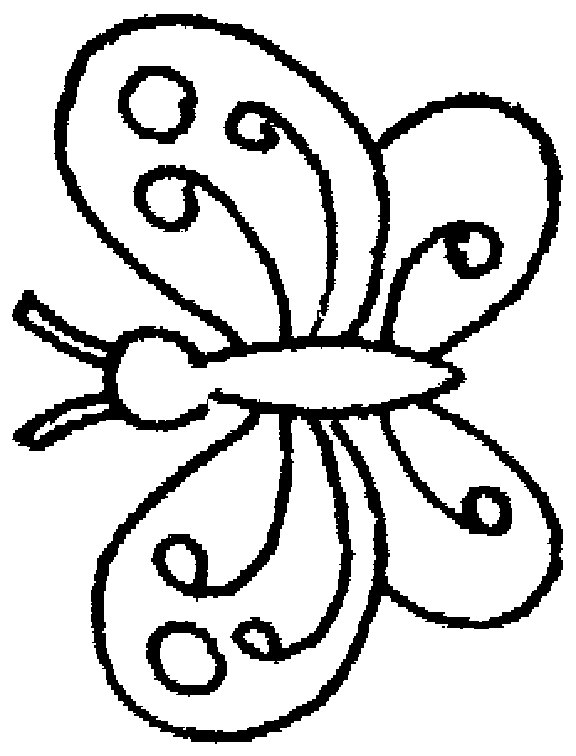 Butterfly coloring pages | Butterfly coloring pages for kids | #21