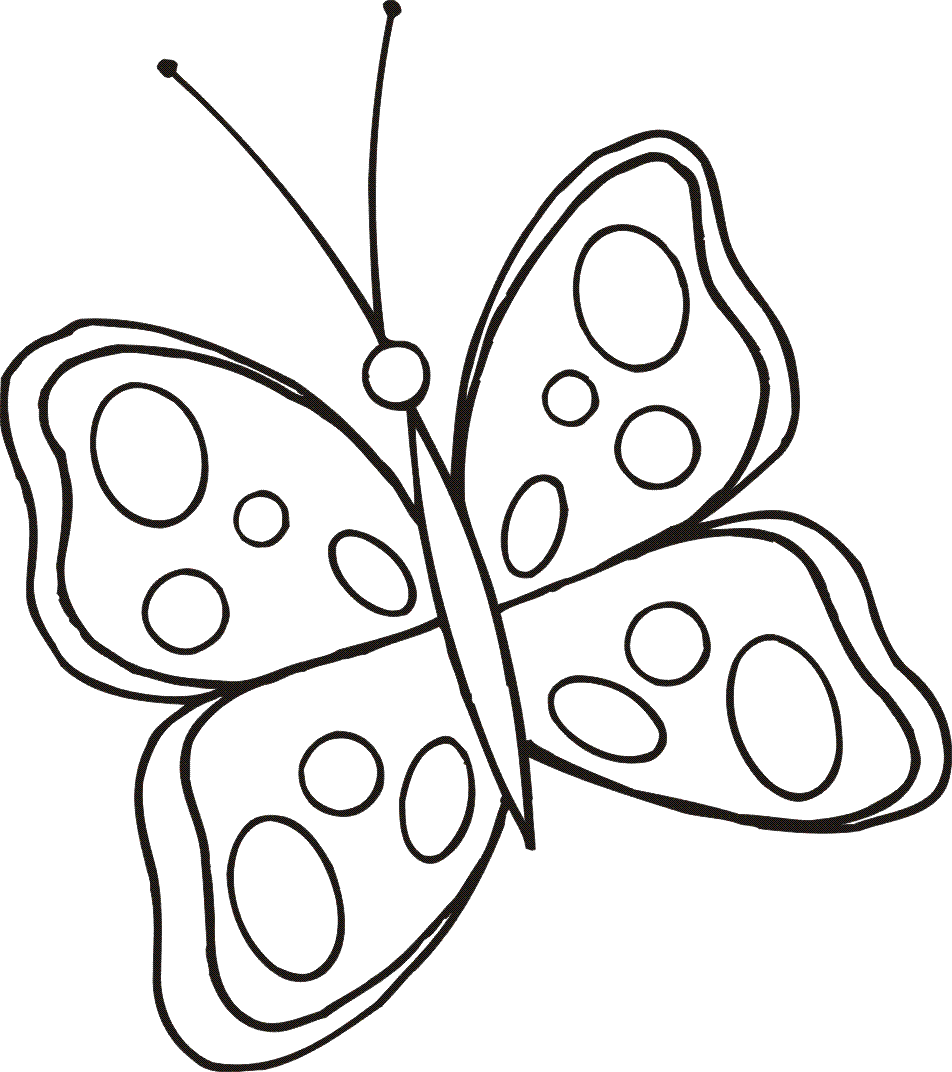 Butterfly coloring pages | Butterfly coloring pages for kids | #23