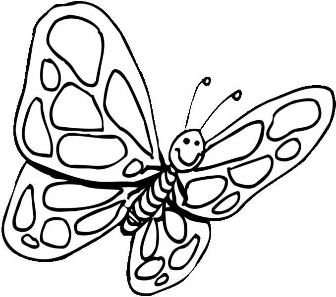 Butterfly coloring pages | Butterfly coloring pages for kids | #31