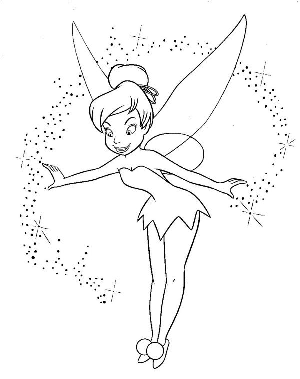 Fairy FREE Disney coloring pages